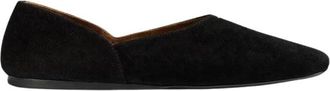 Khaite Jane Flat - Dames - Ballerinas - Zwart - 41 EU - Leer - Schoenen