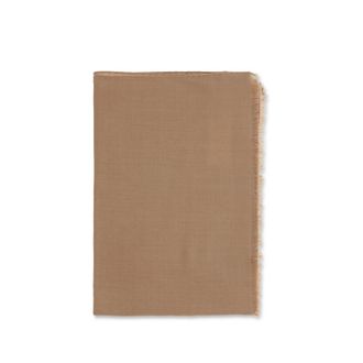 Max Mara Beige Silk Womens Scarf