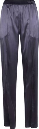 Tom Ford Stretch Silk Satin Pj Pants