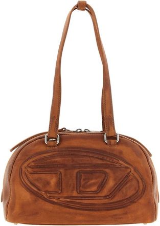Diesel 1DR Dome Soft Schoudertas - Dames - Tassen - Bruin - Maat: ONE Size Zijde