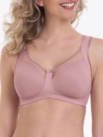 Anita Womens Clara Moulded Comfort Soft Cup Bra - Pink polyamide - Size 40F