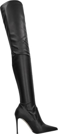 Le Silla Laarzen Zwart - Dames - Over de knie laarzen - Zwart - 37 EU - Leer - Schoenen