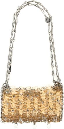 Paco Rabanne Womens 1969 Nano Crystal Resin Shoulder Bag