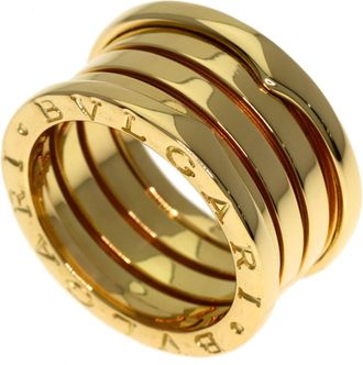 Bulgari Yellow Gold (18K) Band Ring (Pre-Owned)