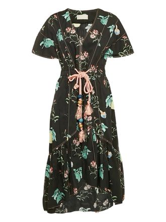 Peter Pilotto floral-print maxi dress - Blue