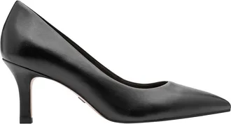 Tamaris Pumps in leer, puntige top