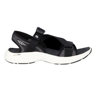 Keen Leiki Open Toe Textile Womens Outdoor Sandals - Black Star White - Size:UK 6.5