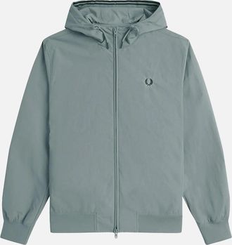 Fred Perry Mens Fred Perry J1304 Hooded Brentham Jacket - Stockport Blue - Size: 38/Regular