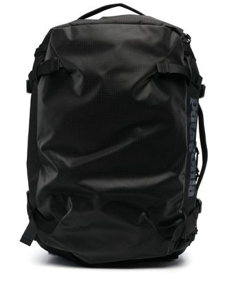 Patagonia logo-print recycled polyester backpack - men - Recycled Polyester/Recycled Polyester - OS - Black