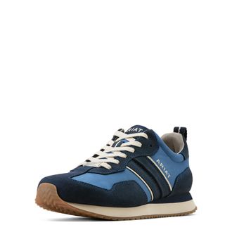 Ariat Mens Ranch Runner Trainer Shoes in Singing The Blues, D Medium Width, Size 10.5, by Ariat