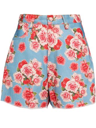 Bambah Rose denim shorts - Blue