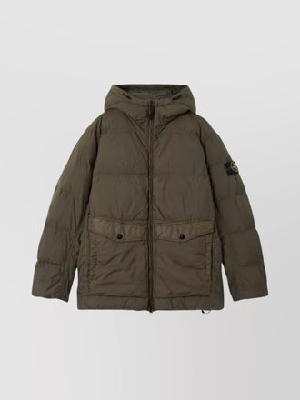 Stone Island crinkle reps ny jacket badge
