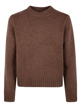 STUDIO NICHOLSON Cree sweater - unisex - Yak/Merino - S - Brown