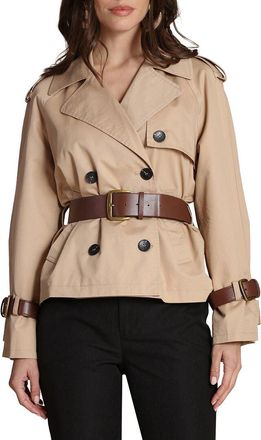 Avec Les Filles Short Trench Jacket