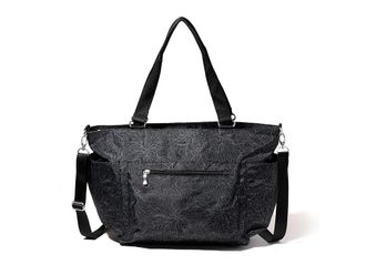 Baggallini Modern Avenue Tote Tote Handbags Midnight Blossom Print, Polyester