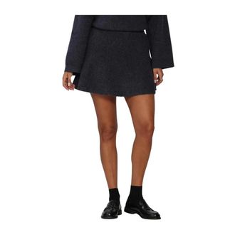 Edited Edited, Rokken, Dames, Grijs, XS, Wol, Adalee Wol Gebreide Rok