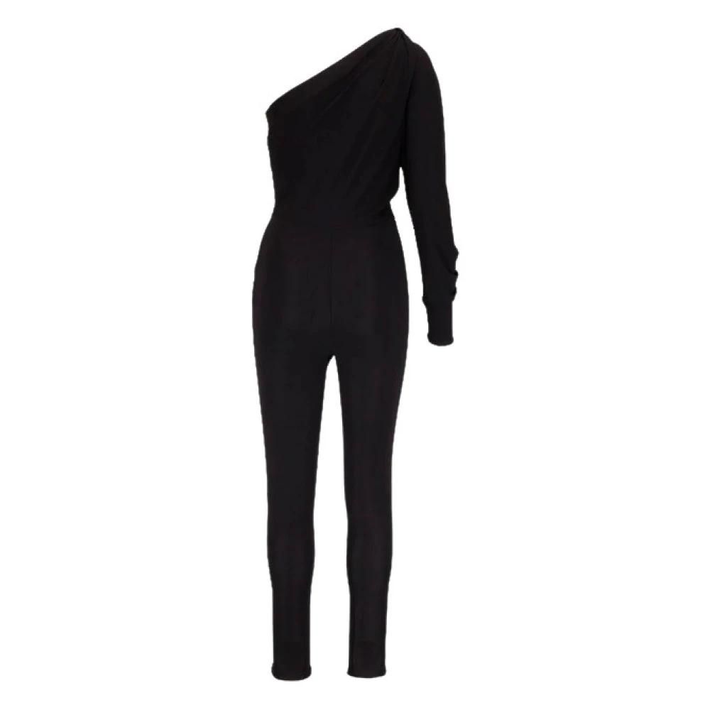 オールインワン・サロペット Saint Laurent JUMPSUIT WITH OPEN SLEEVES IN CREPE JERSEY Yves saint laurent jumpsuit - Gem