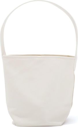 Adornia Faux Leather Bucket Bag in White at Nordstrom Rack