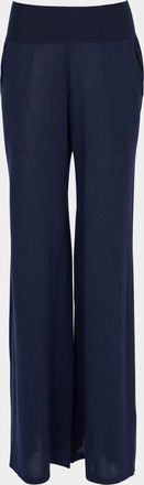 Frenckenberger Cashmere and Silk Wide Trousers Size: L