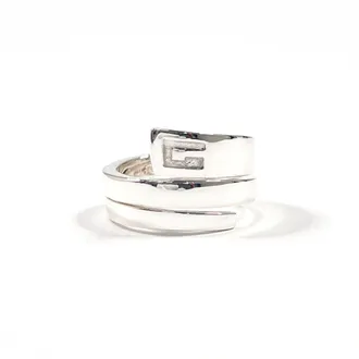 Gucci Silver Silver 925 Band Ring (Pre-Owned)