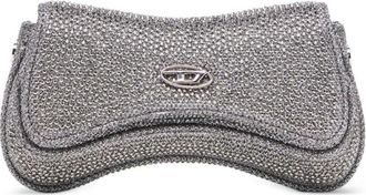 Diesel Tassen, Dames, Grijs, ONE Size, Play-Mini Crossbody Bag