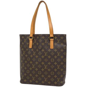 Louis Vuitton Brown Monogram Handbag Shoulder Bag Tote Bag (Pre-Owned)