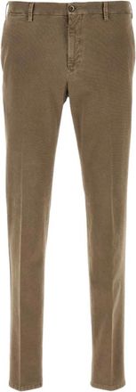 Pantaloni Torino Stretch Katoenen Broek - Heren - Chinos - Bruin - 2XL - Katoen - Broeken