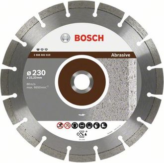 Bosch Disco De Diamante Standard For Abrasive 150x22,23x2x10 Mm 2608602617
