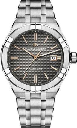 Maurice Lacroix Aikon Automatic Date 42 mm - Heren - Horloges - Grijs - ONE Size - Accessoires