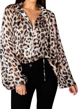 BuddyLove Bridgerton Oreo Top In Brown