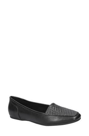 Easy Street Thrill Loafer - Multiple Widths Available in Black Woven Embossed at Nordstrom Rack, Size 8.5