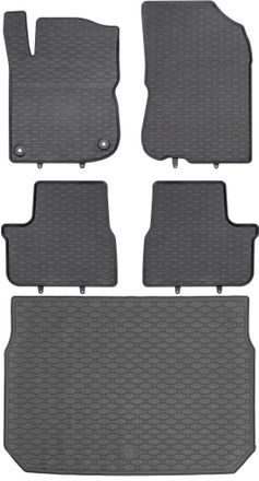 OEM Peugeot 2008 I Suv De Abril De 2013 A Diciembre De 2019. Juego De Alfombrillas De Goma Para Coche Y Alfombrilla Para Maletero