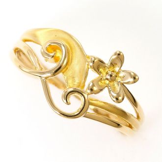 C&A Yellow Gold Yellow Gold (18K) Band Ring (Pre-Owned)