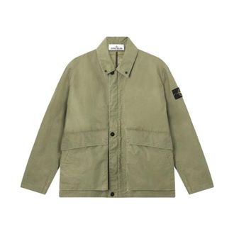 Stone Island Coach Jacket - male - Stone Island - Light Jackets - Green - M - Jackets
