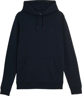 Lyle & Scott Superfine Pullover Hoodie - Heren - Hoodies - Blauw - S - Katoen - Hoodies & sweatvesten