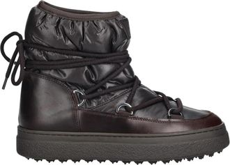 GANT Snowhill Snow Boot - Dames - Winterlaarzen - Bruin - 37 EU - Wol - Schoenen