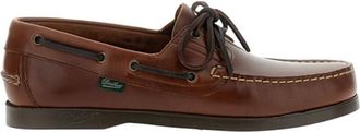 Paraboot Dark Brown Solid Loafers