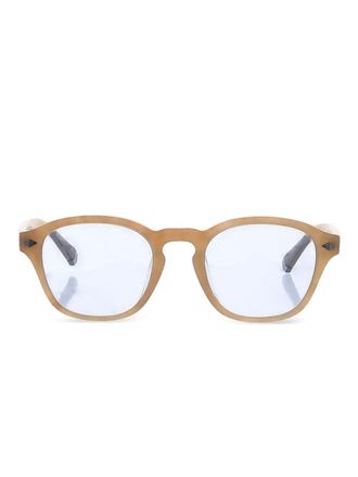 Brunello Cucinelli round-frame sunglasses - women - Acetate - One Size - Neutrals