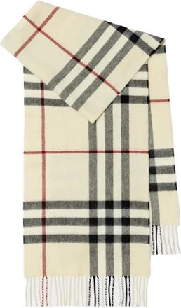 Burberry Winter Scarves, female, Multicolor, ONE SIZE, Check Cashmere Scarf Timeless Elegant Layer