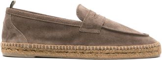 Castaner Nacho suede espadrilles - men - Rubber/Calf Suede/Calf Suede - 40 - Brown