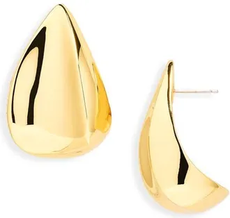 JENNY BIRD Margaux Small Puff Drop Earrings in High Polish Gold at Nordstrom