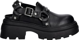 Buffalo Schoenen, Dames, Zwart, 38 EU, Vega Clog Buckle