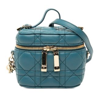 Dior Pre-owned Dior Micro Lambskin Cannage Lady Dior Vanity Case Ladies 3TI82I5W0WRIYKRT