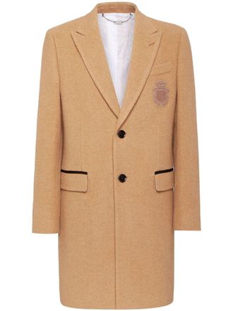 Billionaire Boys Club single-breasted blazer - men - Virgin Wool/Cashmere/Polyamide/Viscose/Acetate/Calf Leather - 52 - Neutrals
