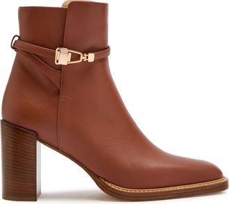 Gabriela Hearst Nina Leather Ankle Boots - Tan - 36 (IT36 / UK3)