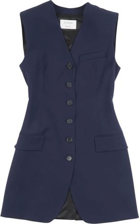 Max Mara Vests, female, Blue, Size: XS Vests