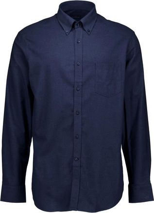 Paul & Shark Lange Mouw Overhemden - Heren - Casual Overhemden - Blauw - 5XL - Overhemden