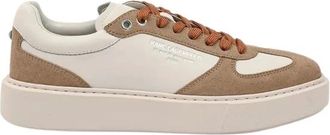 Karl Lagerfeld Maxi KUP RSG - Heren - Sneakers - Bruin - 41 EU - Leer - Schoenen
