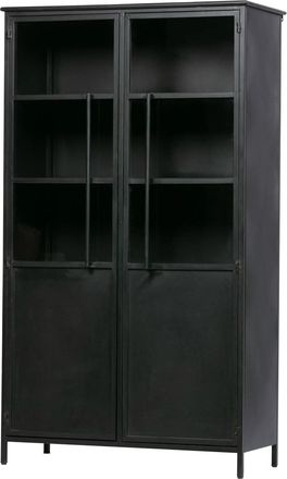 De Eekhoorn Design Vitrinenschrank Exhibito Ii 2-t&uuml;rig, Schwarz