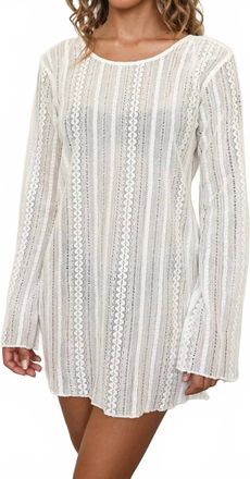 Dippin' Daisy's Swimwear Veranda Dress Cover Up In Cream
